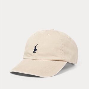 Polo Ralph Lauren | The Iconic Cotton Chino Ball Cap | Nubuck + Navy | one size